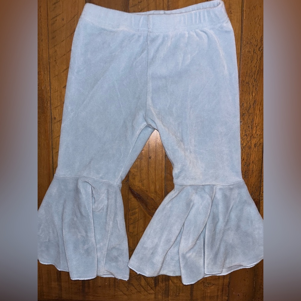 Chic Kids Light Blue Flared Leggings